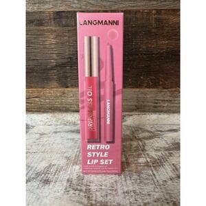 Langmanni Lip Liner & Matching Lip Gloss‎ — Color 01 Matte Taupe